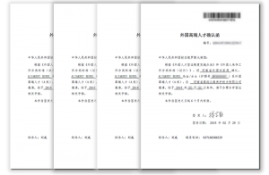 高遠(yuǎn)公司4名外聘專家獲河南省簽發(fā)首批《外國高端人才確認(rèn)函》